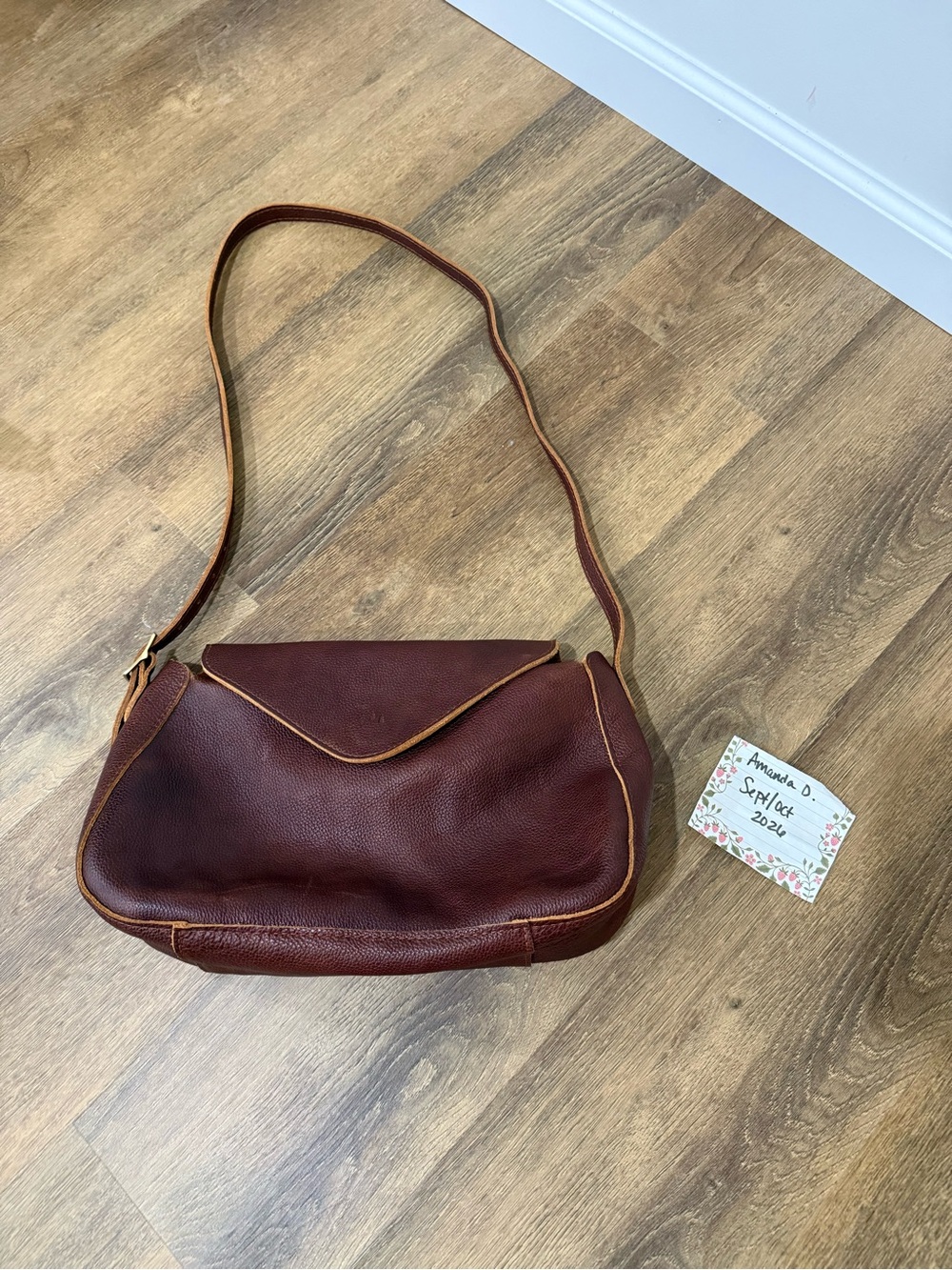 Portland Leather Medium Neruda in Nutmeg